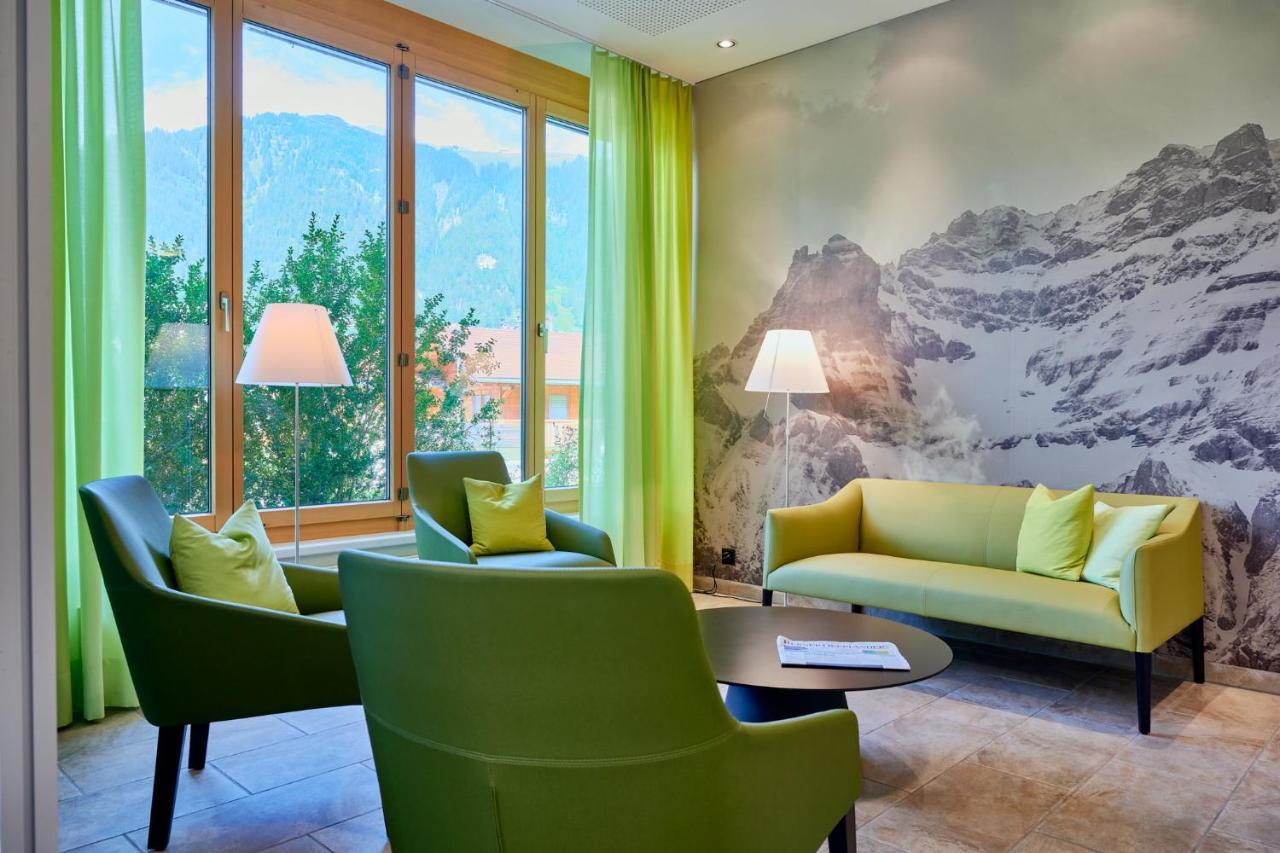 Ferien- Und Familienhotel Alpina Adelboden Bagian luar foto