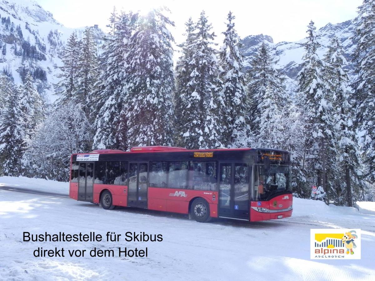 Ferien- Und Familienhotel Alpina Adelboden Bagian luar foto