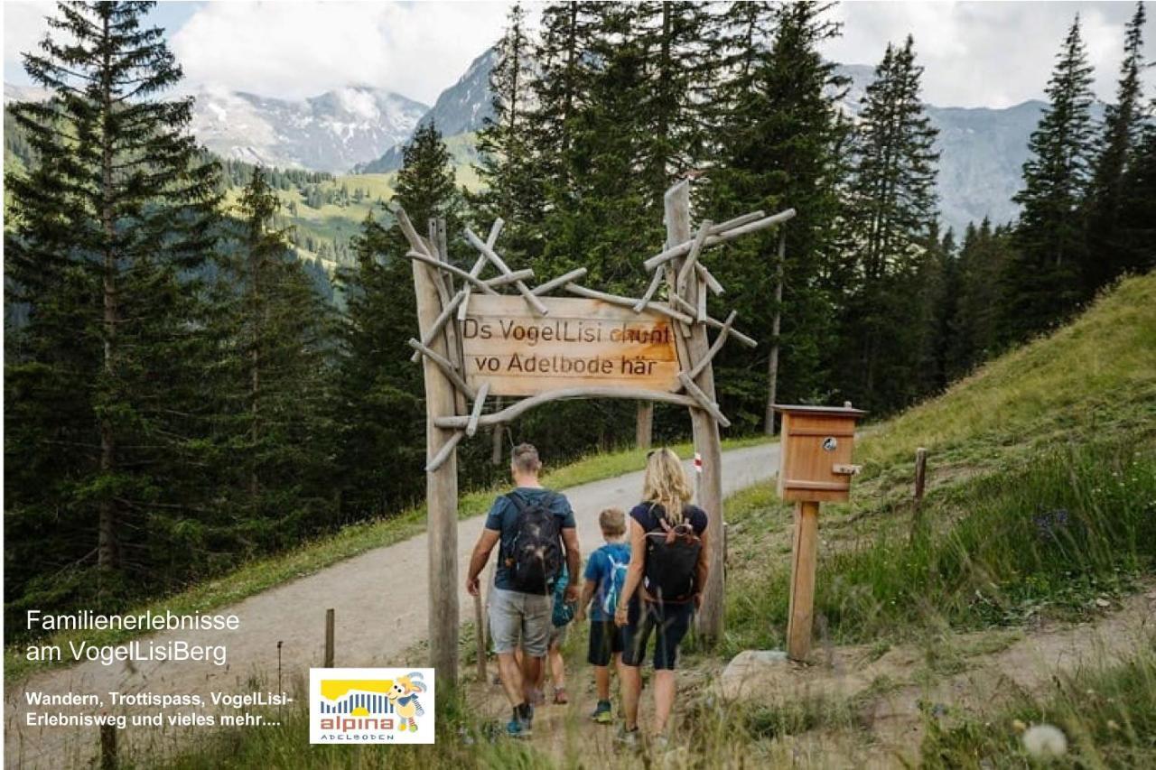 Ferien- Und Familienhotel Alpina Adelboden Bagian luar foto