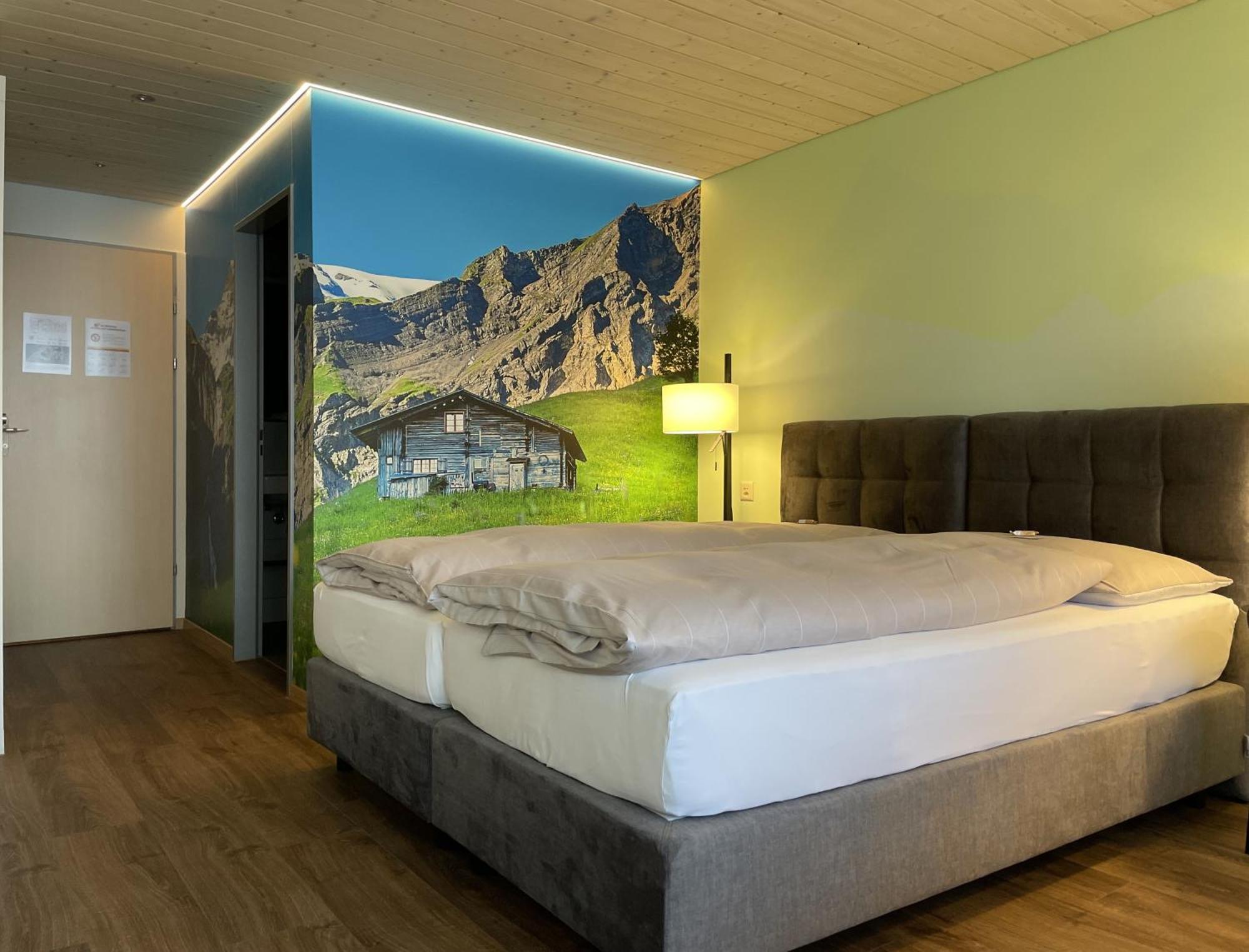 Ferien- Und Familienhotel Alpina Adelboden Bagian luar foto