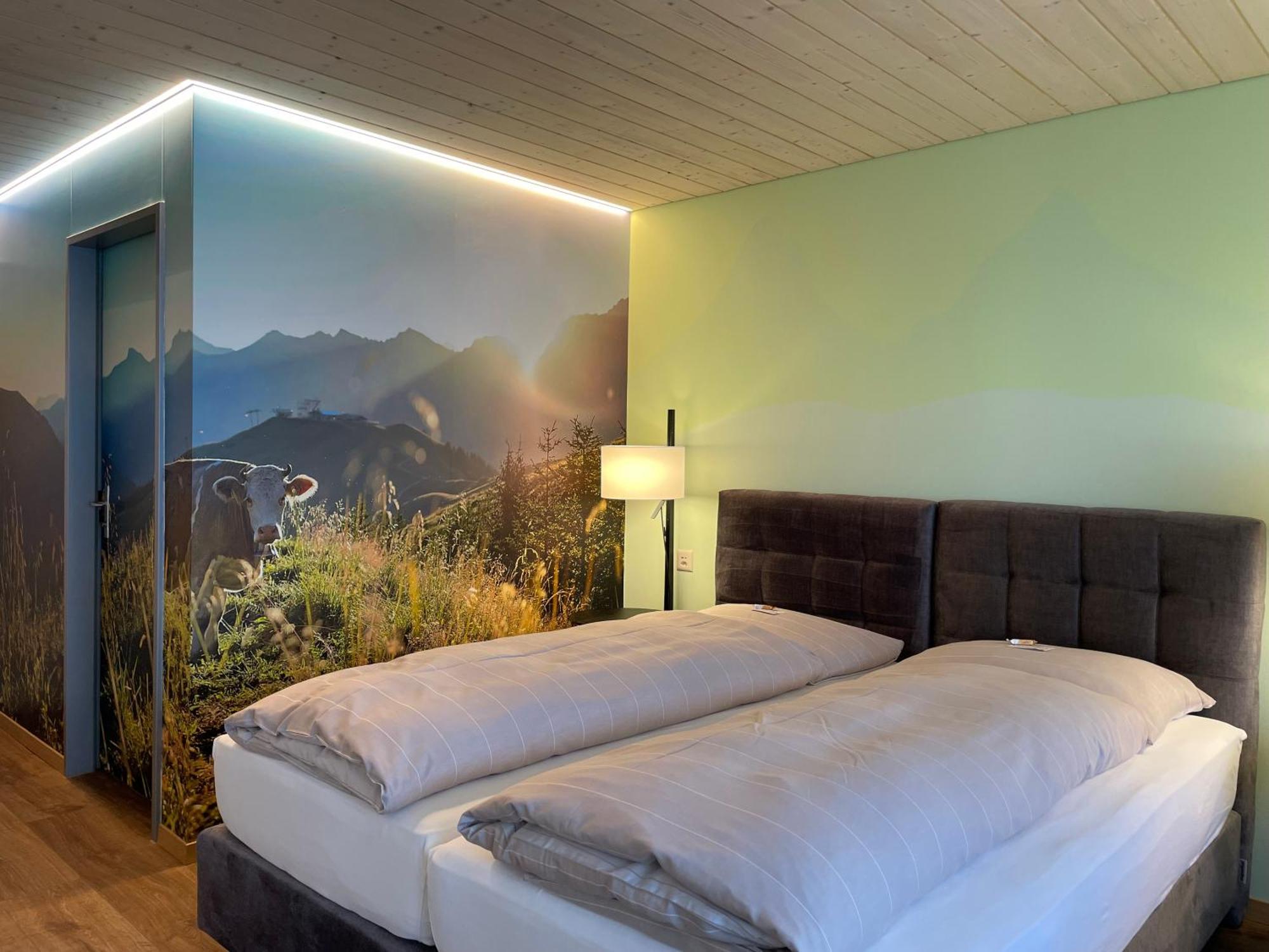 Ferien- Und Familienhotel Alpina Adelboden Bagian luar foto